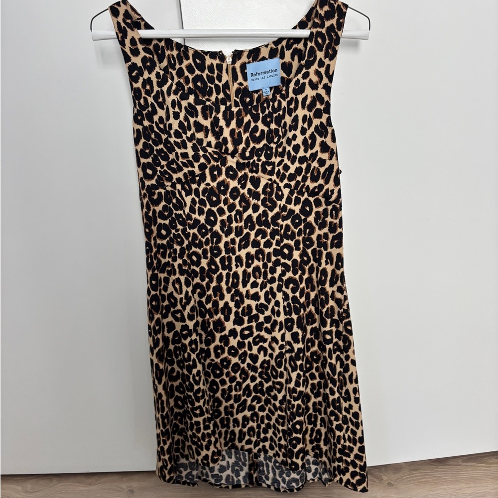 REFORMATION DEVON LEE MINI DRESS SIZE 4